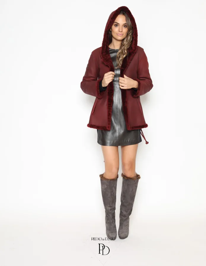 Chaqueta Doble Faz Reversible con capucha