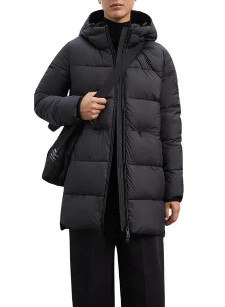 Chaqueta Ecoalf Marangu Negro Para Mujer