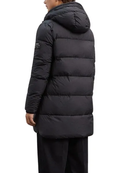 Chaqueta Ecoalf Marangu Negro Para Mujer