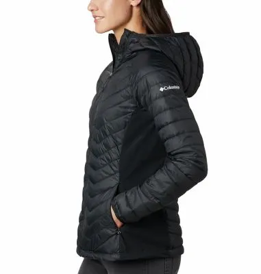 Chaqueta híbrida con capucha Powder Pass™ para mujer
