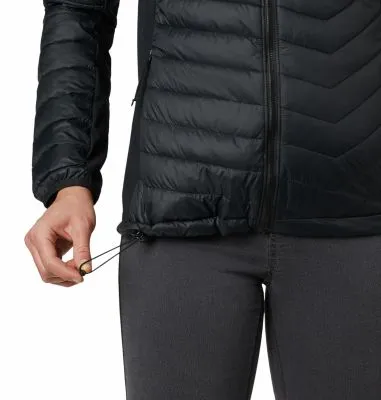 Chaqueta híbrida con capucha Powder Pass™ para mujer