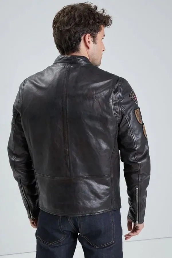 Chaqueta Hombre Daytona Martins Lamb Ermis Black