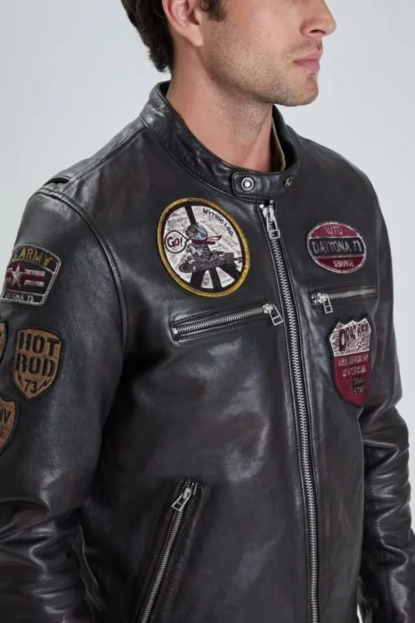 Chaqueta Hombre Daytona Martins Lamb Ermis Black
