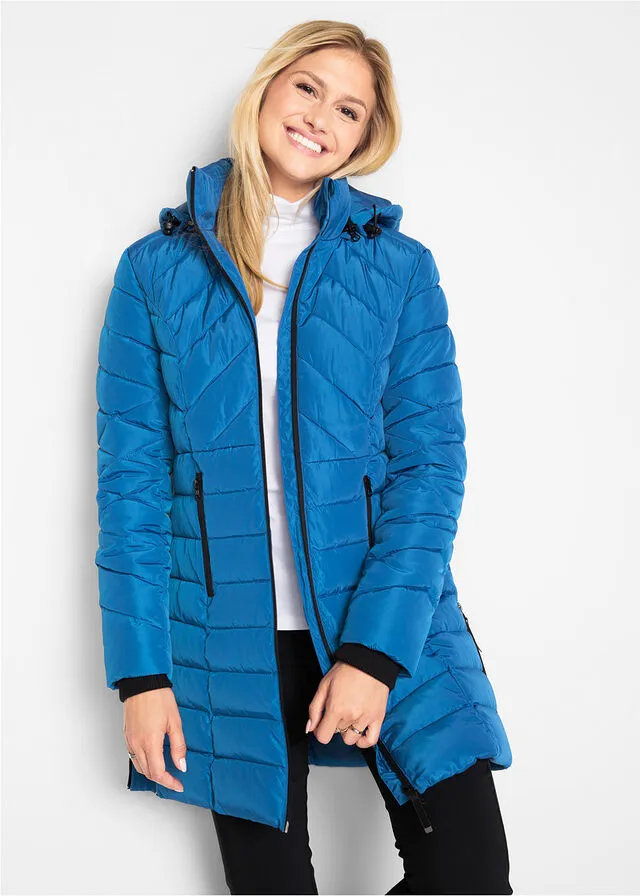 Chaqueta larga acolchada con relleno Azur