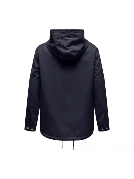Chaqueta lisa con capucha, Only Carmakoma