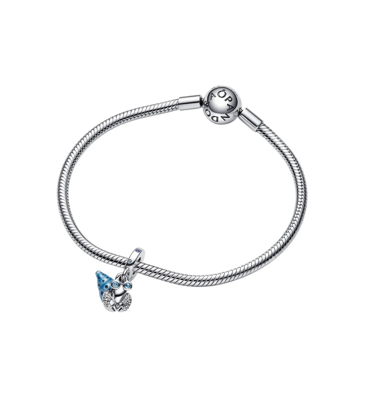 CHARM COLGANTE PANDORA CANGREJO ERMITAñO QUE BRILLA EN LA OSCURIDAD  792700C01