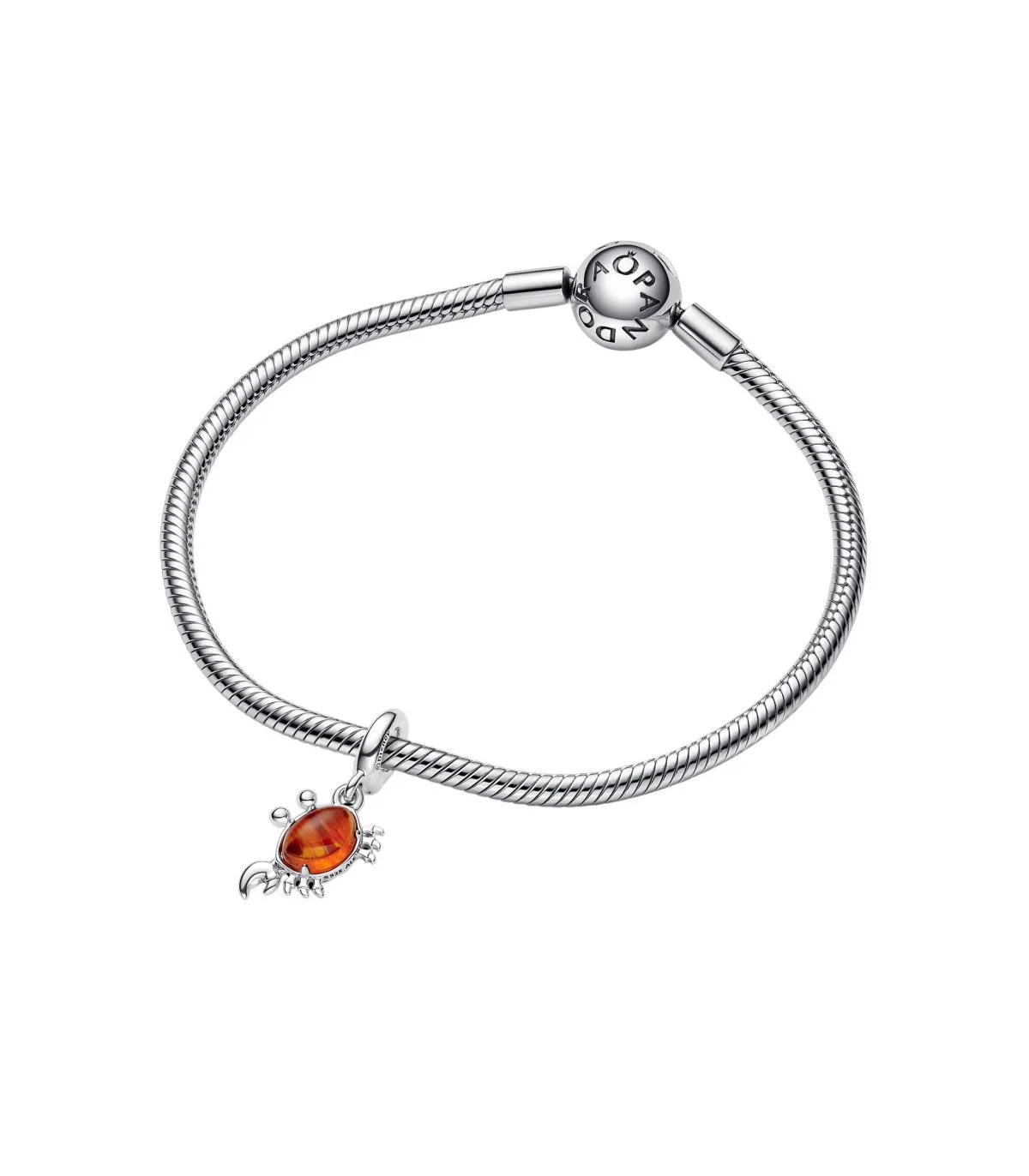 CHARM COLGANTE PANDORA SEBASTIáN EL CANGREJO DE LA SIRENITA DE DISNEY  792694C01