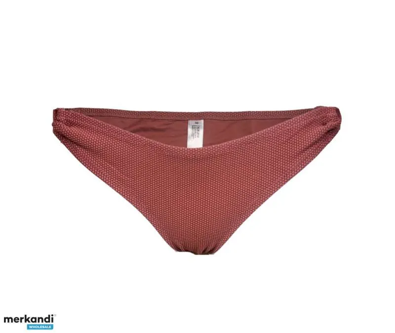 Conjuntos de bikini preformados con textura marrón óxido para mujer