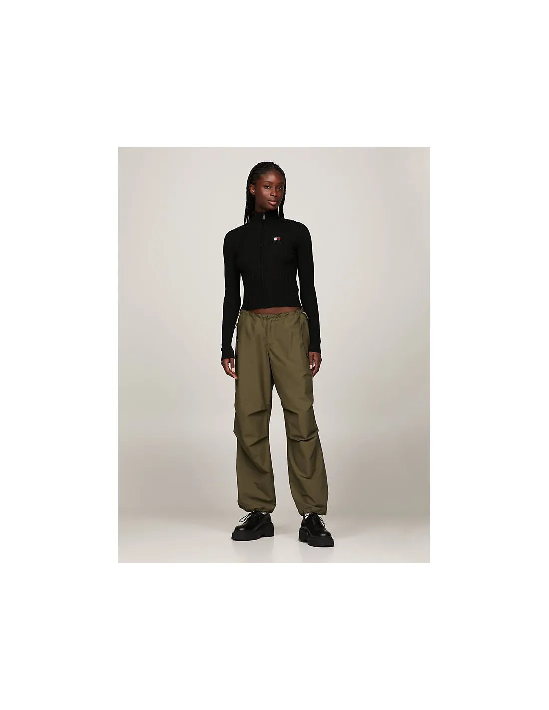 Cárdigan de corte slim con cremallera de Tommy Jeans