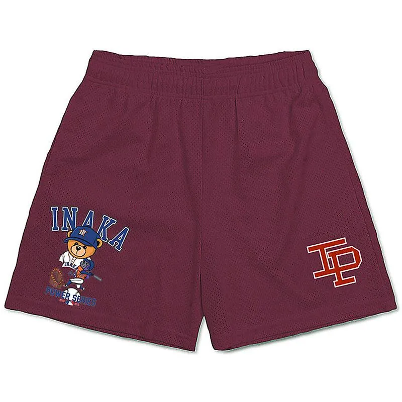 Deportes Fitness Inaka Shorts Hombres Mujeres Clásico Gimnasio Baloncesto Shorts Entrenamiento Malla Inaka Power Shorts Moda Cas