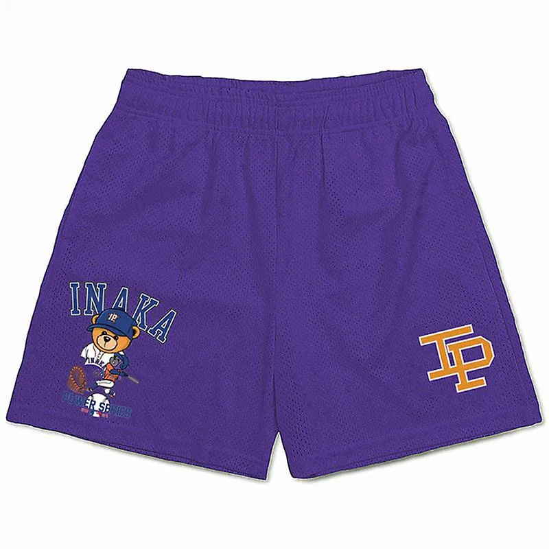 Deportes Fitness Inaka Shorts Hombres Mujeres Clásico Gimnasio Baloncesto Shorts Entrenamiento Malla Inaka Power Shorts Moda Cas