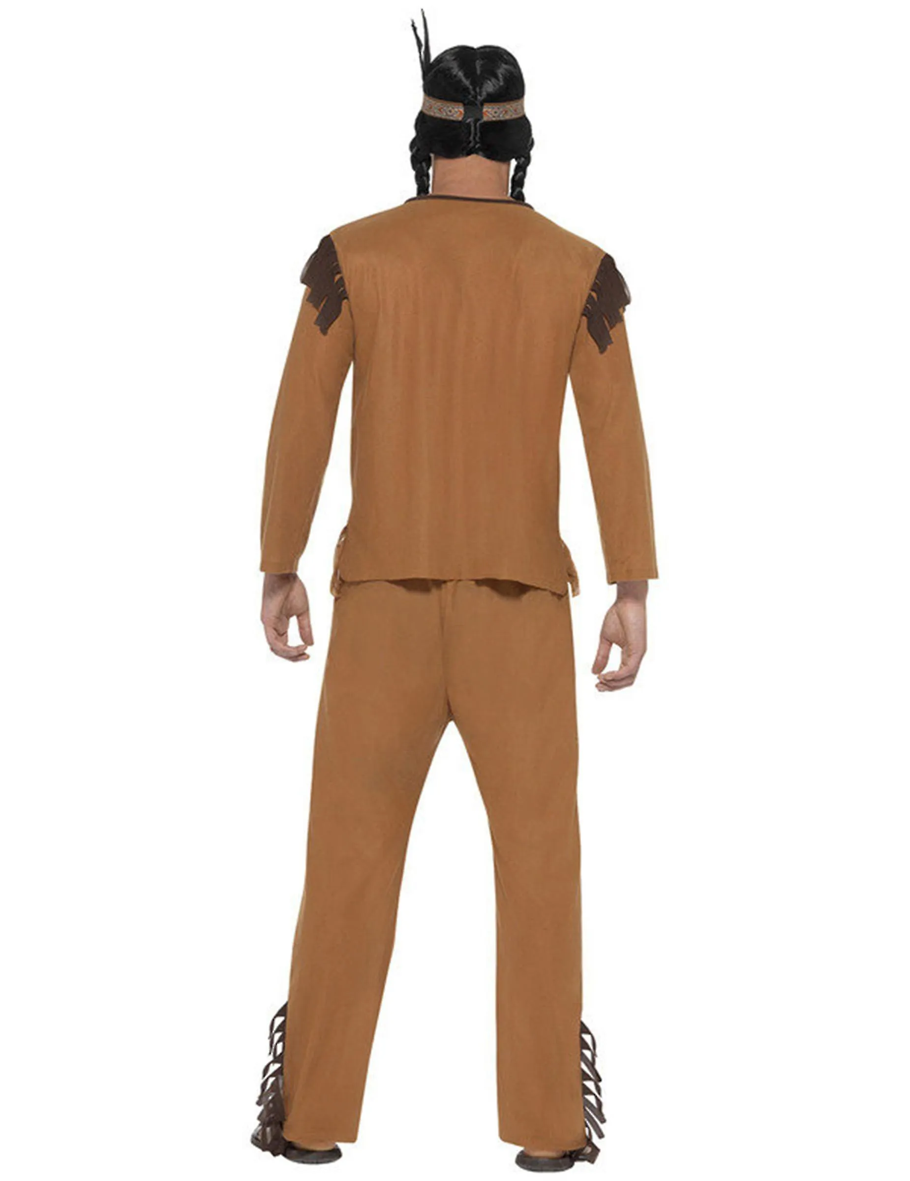 Dguisement Indien Avec Franges Homme
