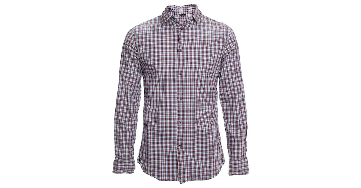 Dsquared2, camisa de leñador a cuadros Multicolor 