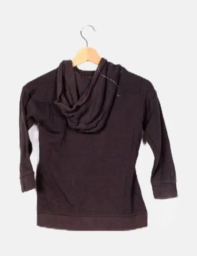 El Corte Inglés Sudadera gris con capucha