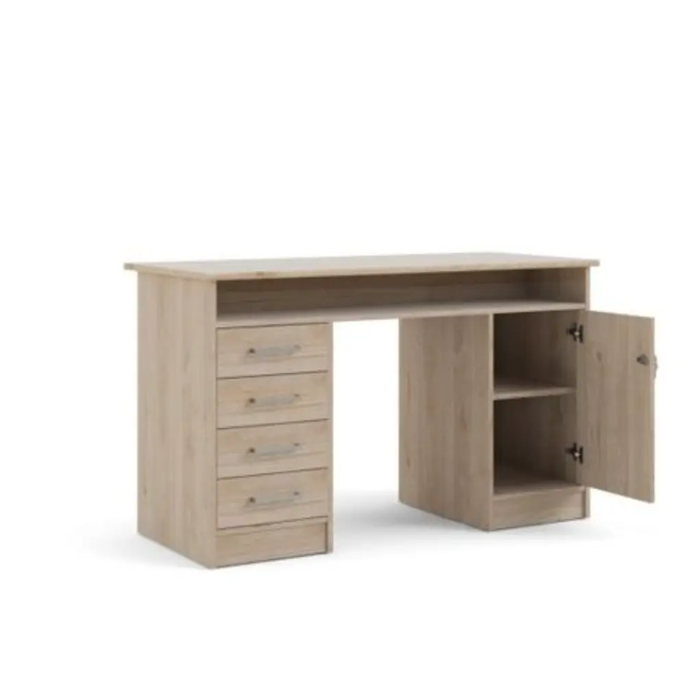 Escritorio Function Plus 4 cajones 126 x 55 x 75,6 cm
