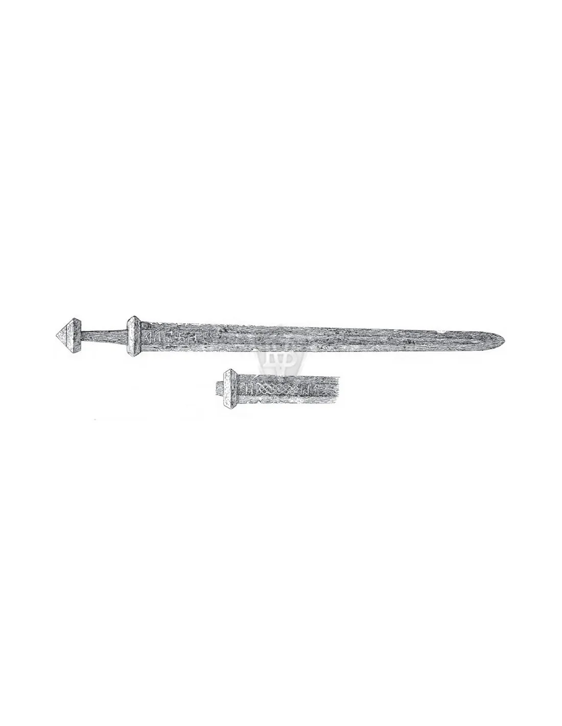 ESPADA VIKINGA FUNCIONAL PETERSENS, SIGLOS IXX, BUHURTHMB