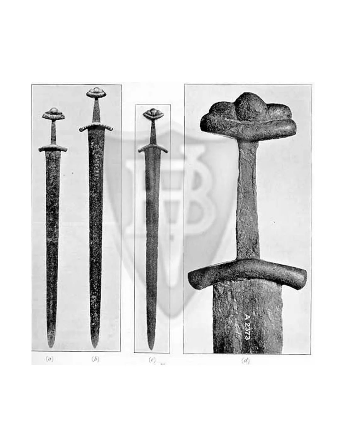 Espada vikinga funcional s. X, Petersens, versión ligera