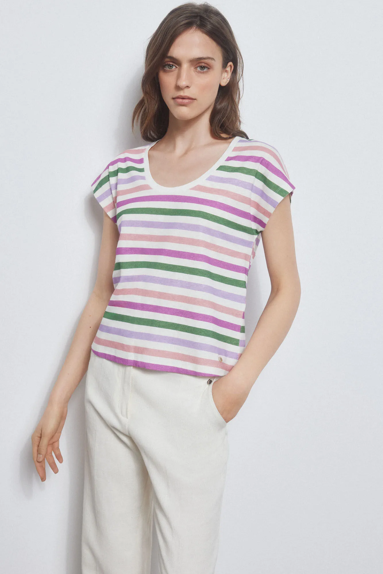 ESSENTIAL STRIPED TSHIRT