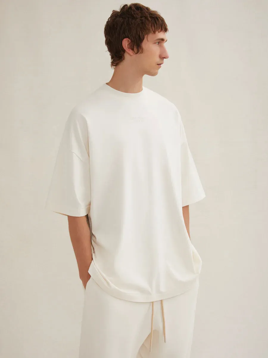 Essentials Tee  Cloud Dancer