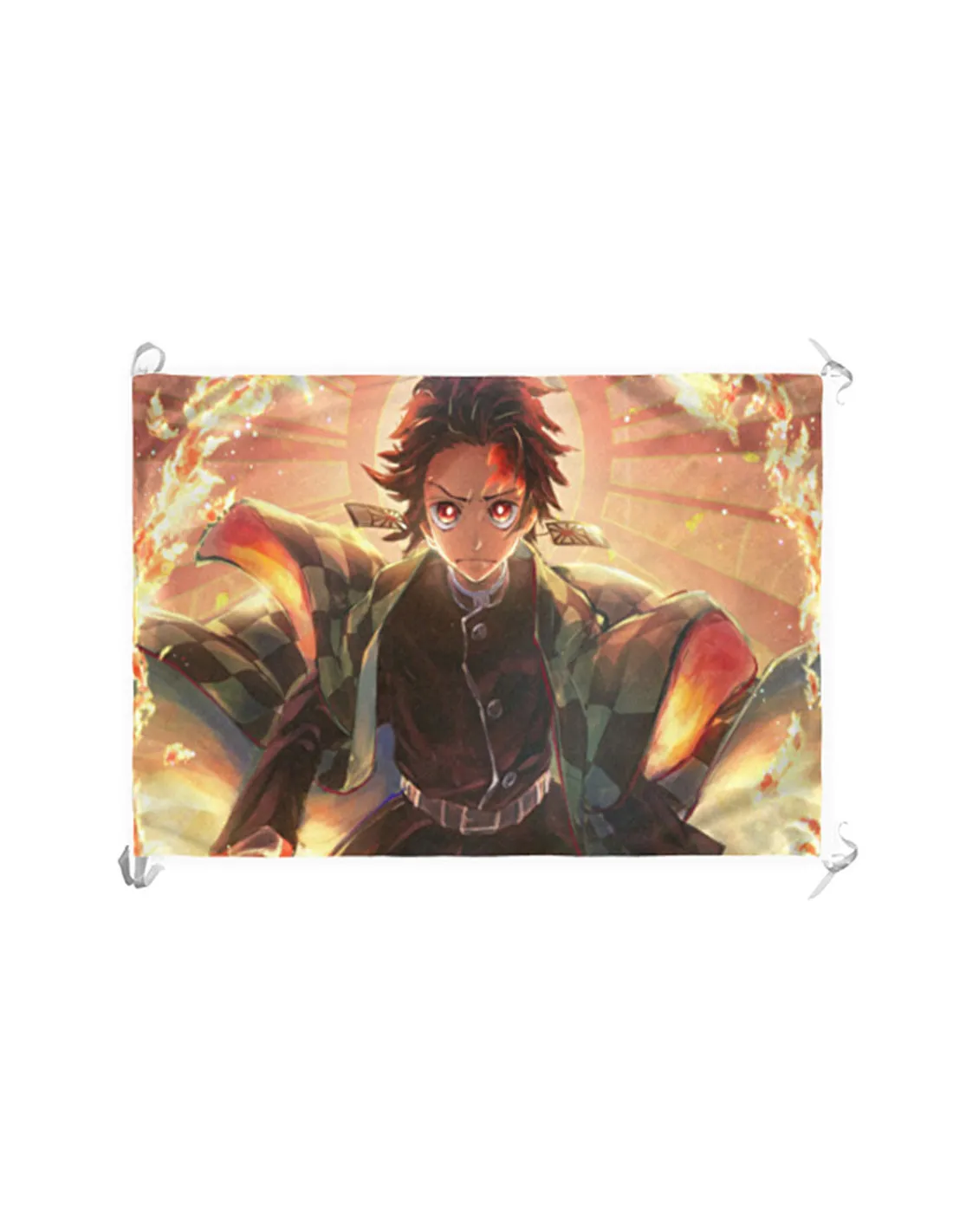 ESTANDARTEBANDERA DEMON SLAYER DE TANJIRO KAMADO (70X100 CMS.)