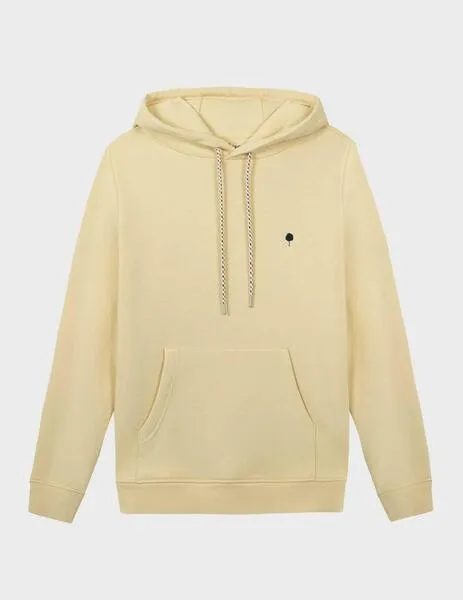 Fagou Dirac Sudadera con capucha color amarillo para hombre