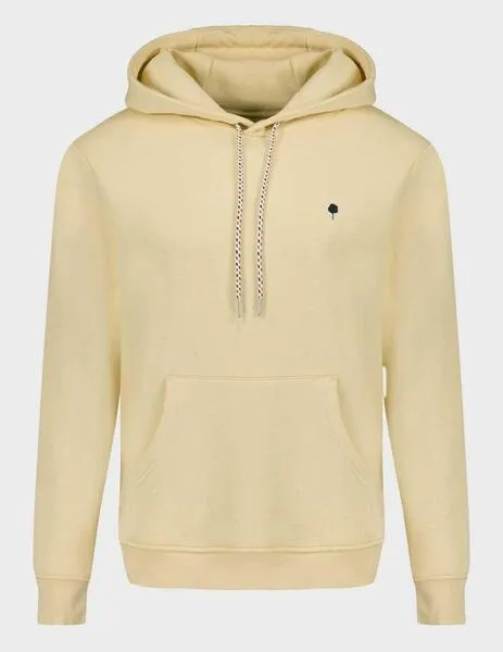 Fagou Dirac Sudadera con capucha color amarillo para hombre