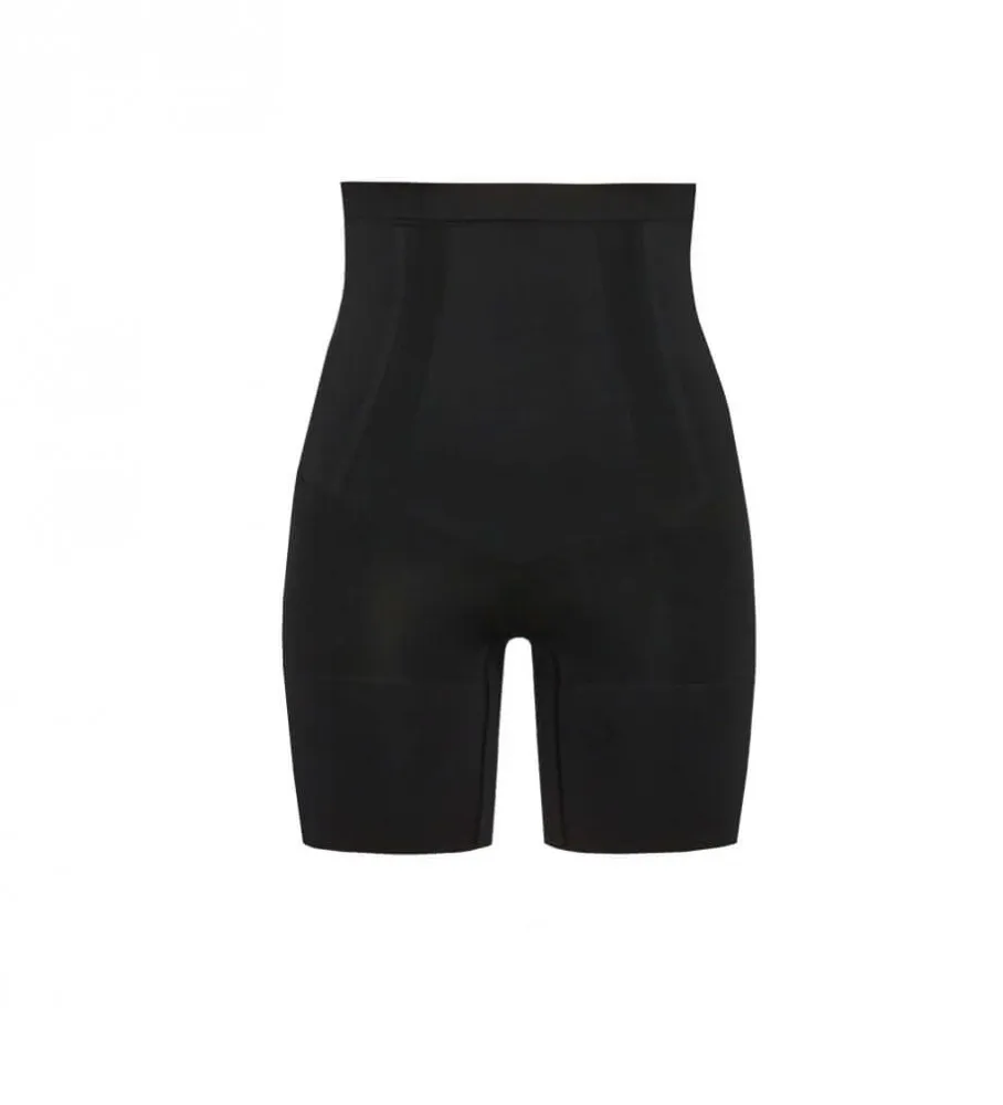 Faja pantalón súper reductora de talle alto nude negro