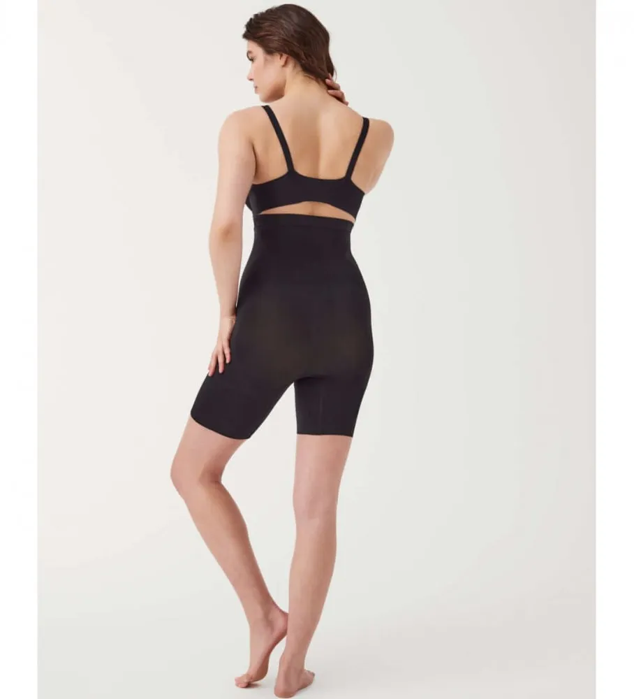 Faja pantalón súper reductora de talle alto nude negro