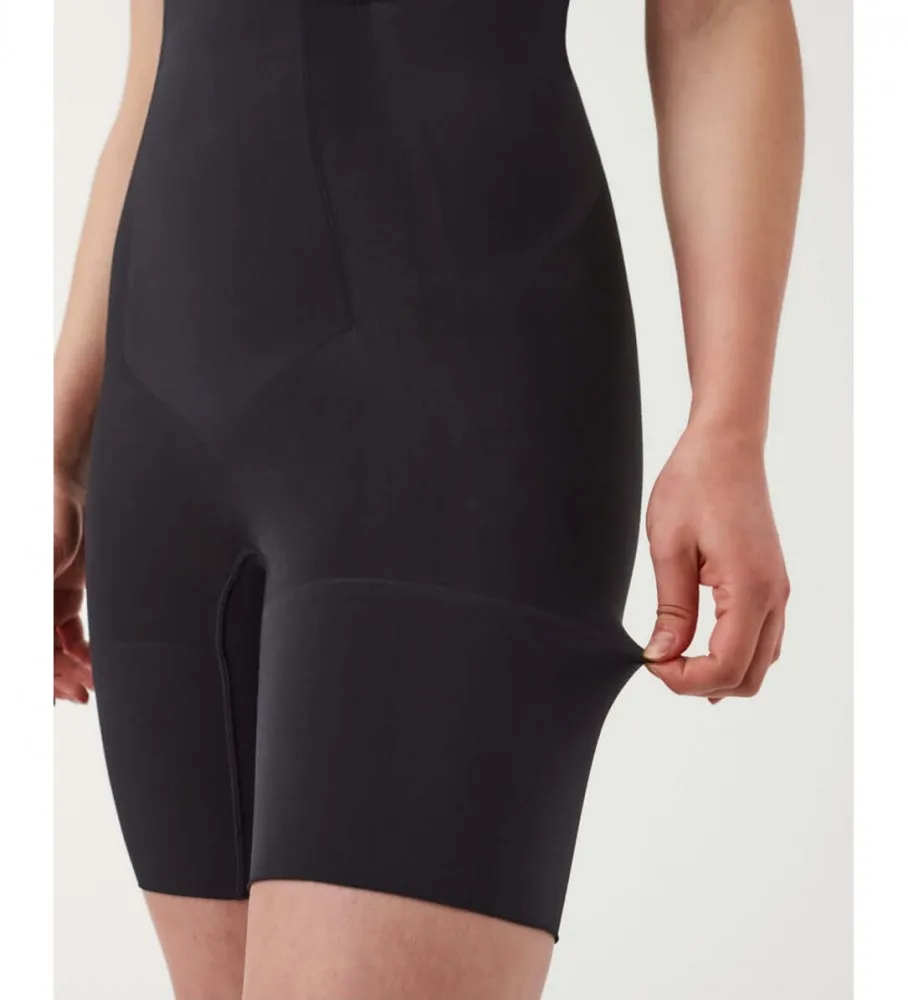 Faja pantalón súper reductora de talle alto nude negro