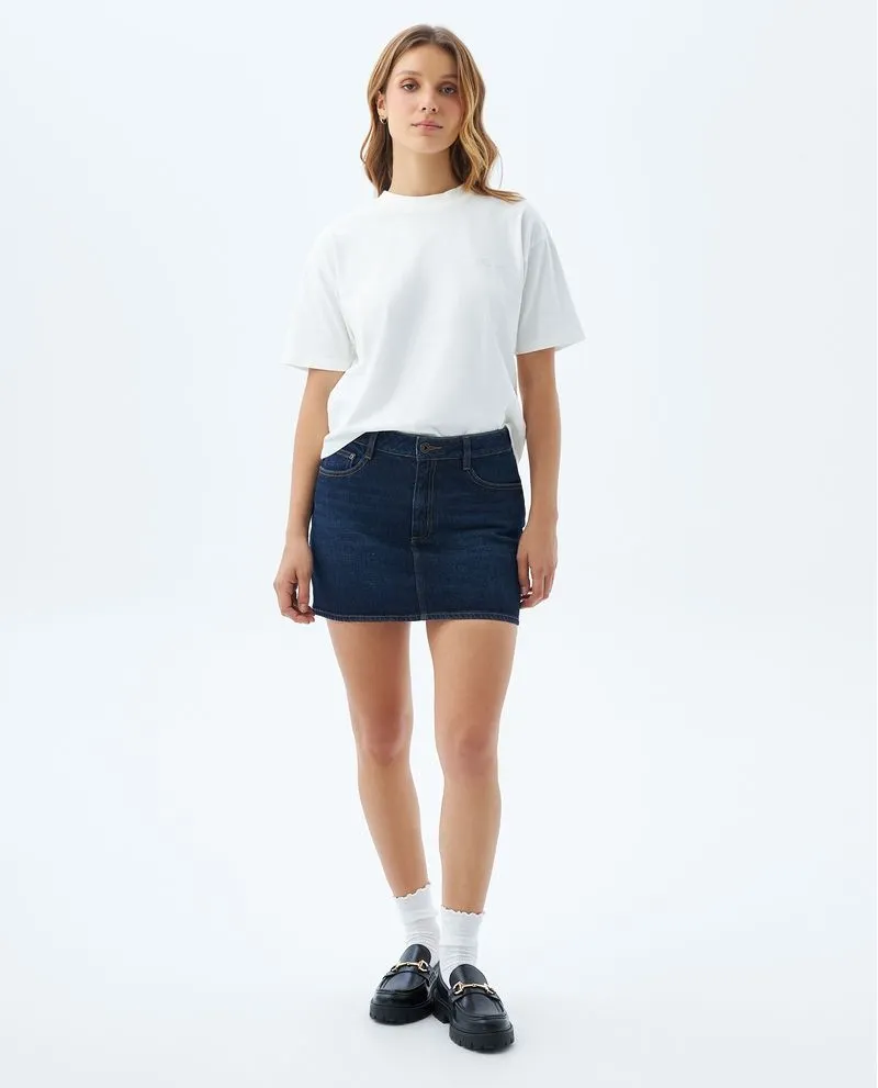 Falda cinco bolsillos para mujer