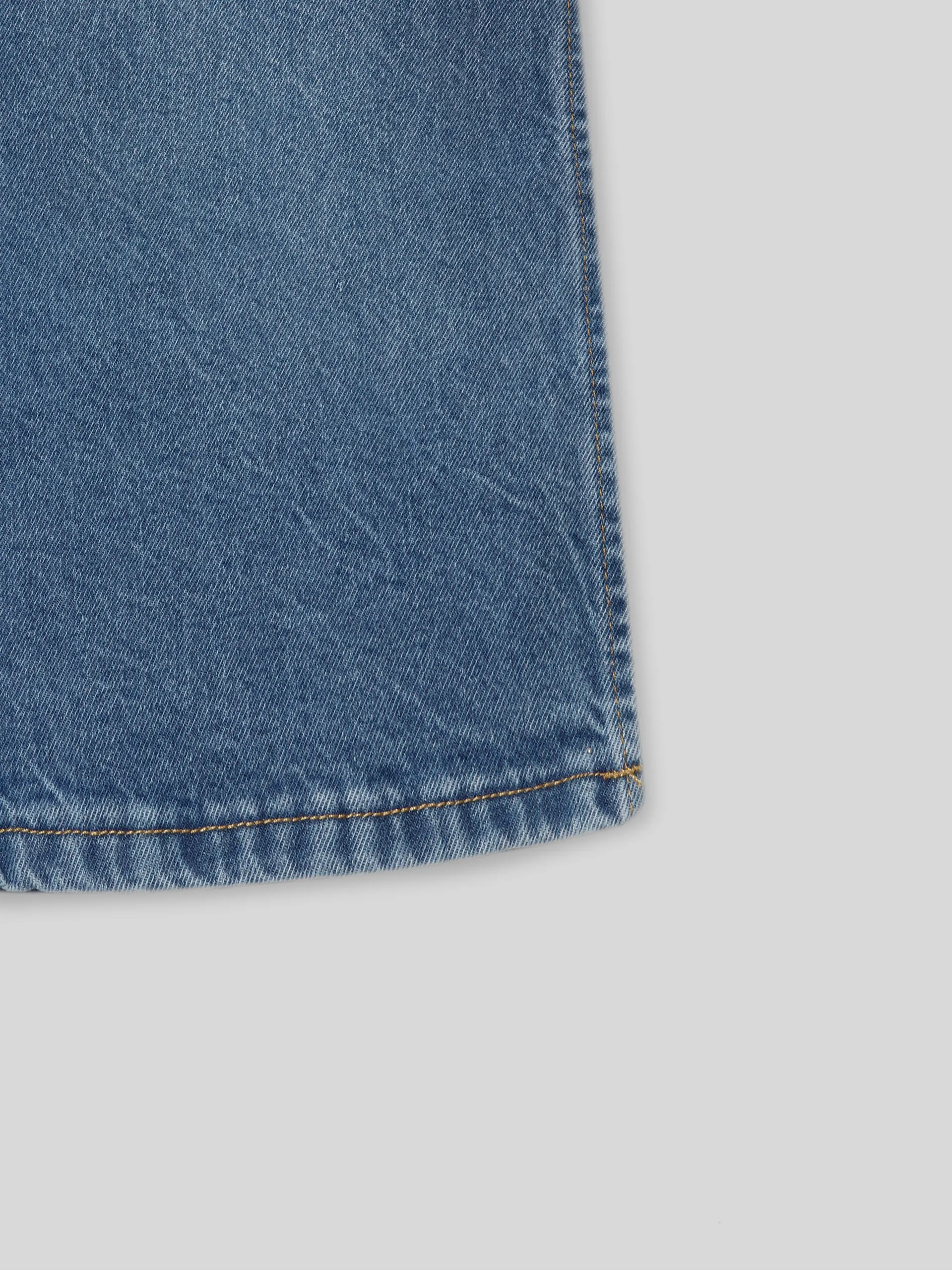 Falda midi denim medio