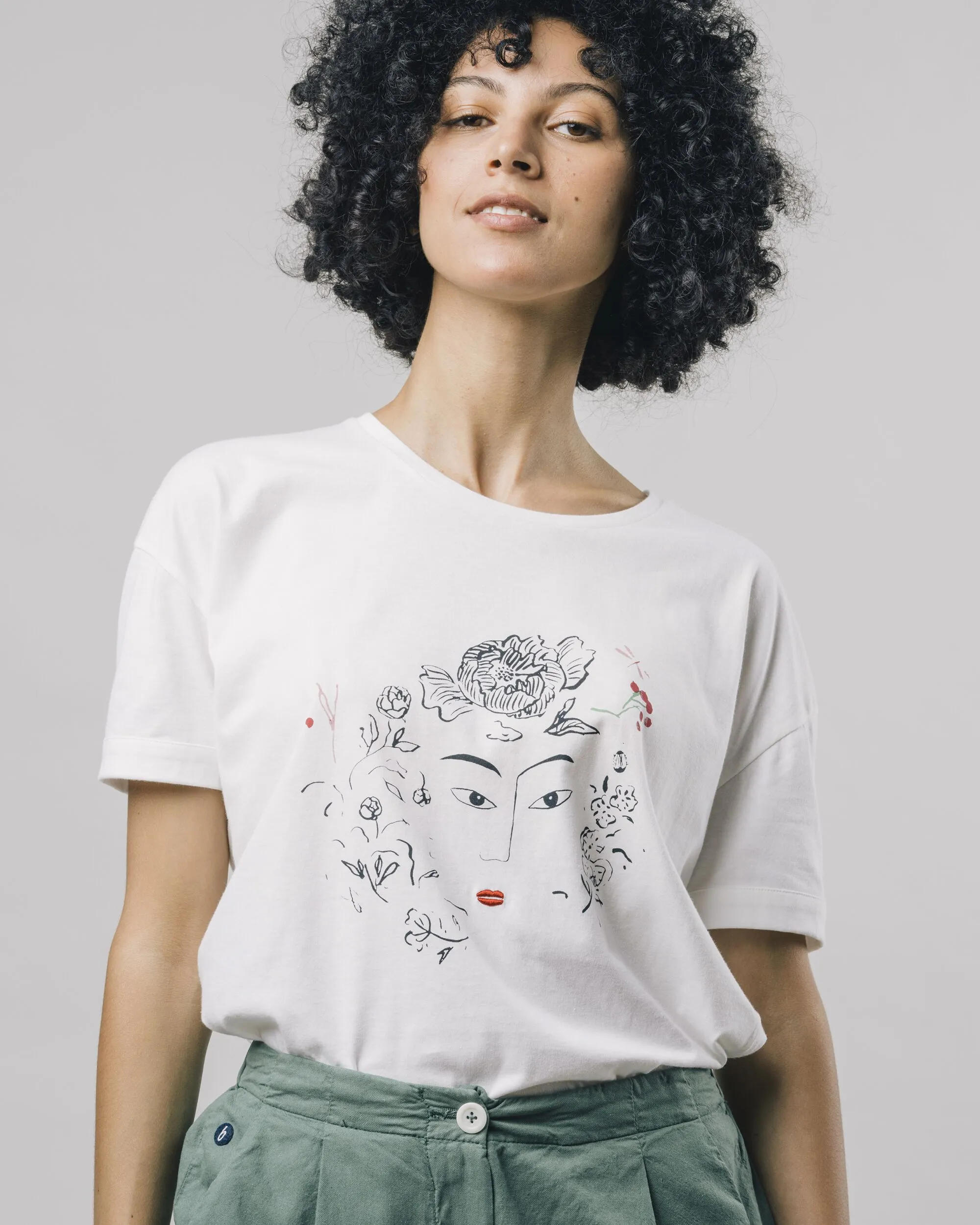 FLOWER FACE TSHIRT
