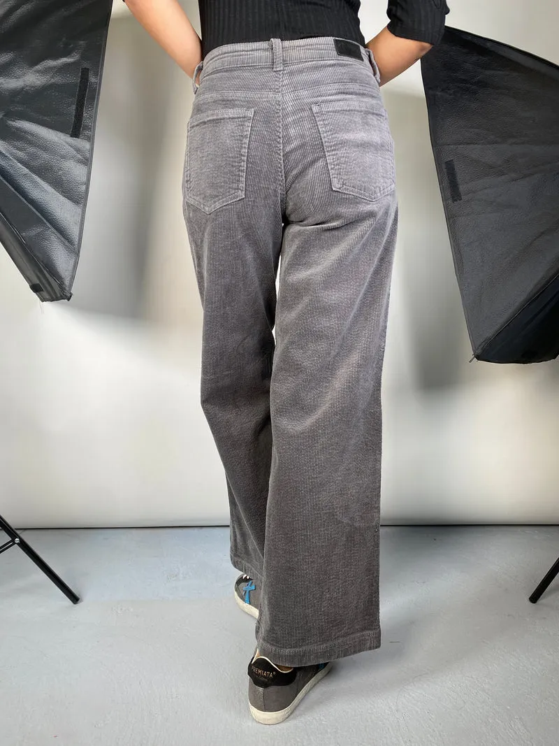 FROENS Pantalón Cotele Gris