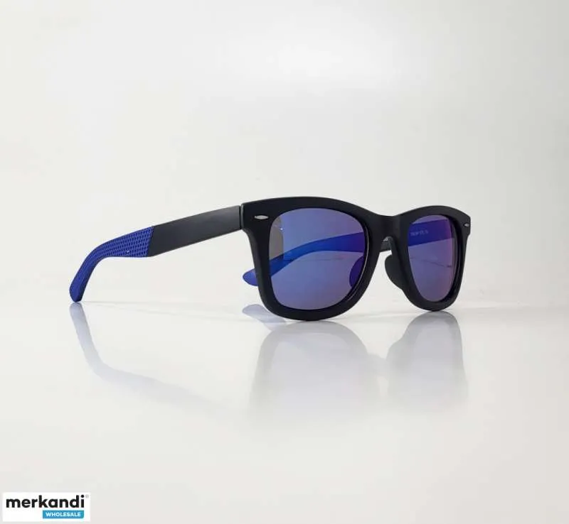 Gafas de sol Wayfarer TopTen azul goma SG14007UBLUE