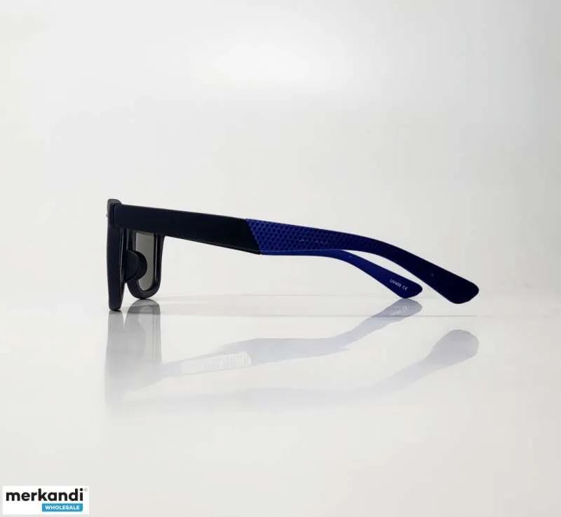 Gafas de sol Wayfarer TopTen azul goma SG14007UBLUE