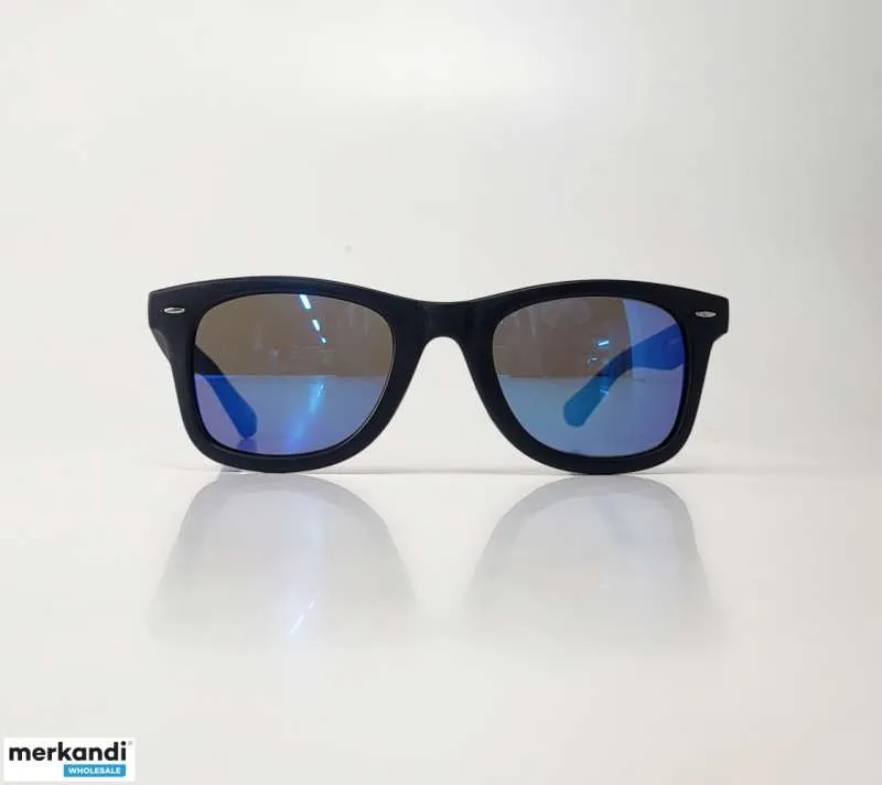 Gafas de sol Wayfarer TopTen azul goma SG14007UBLUE