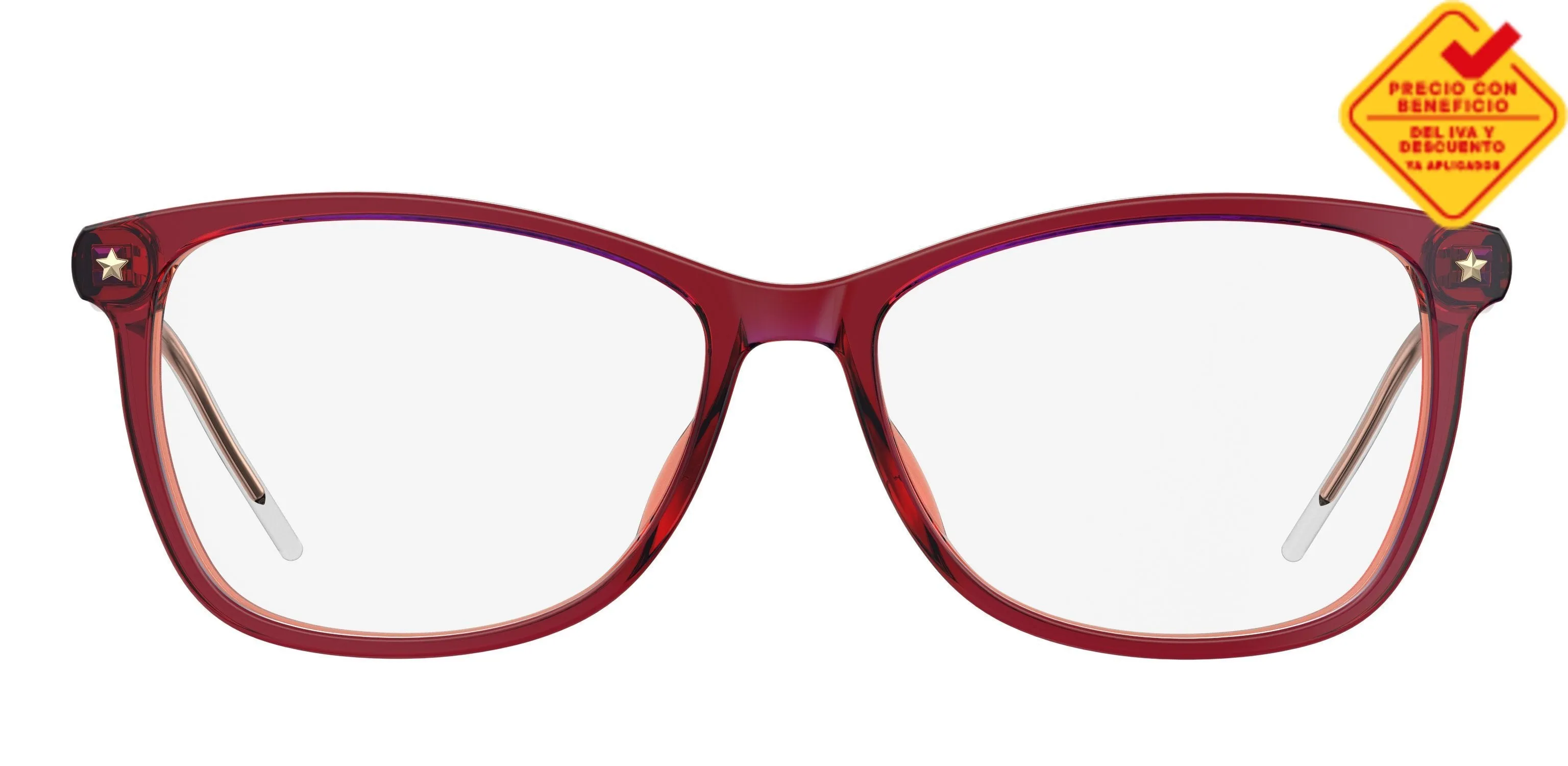 Gafas oftálmicas Tommy Hilfiger TH 1633 Mujer Color Rojo