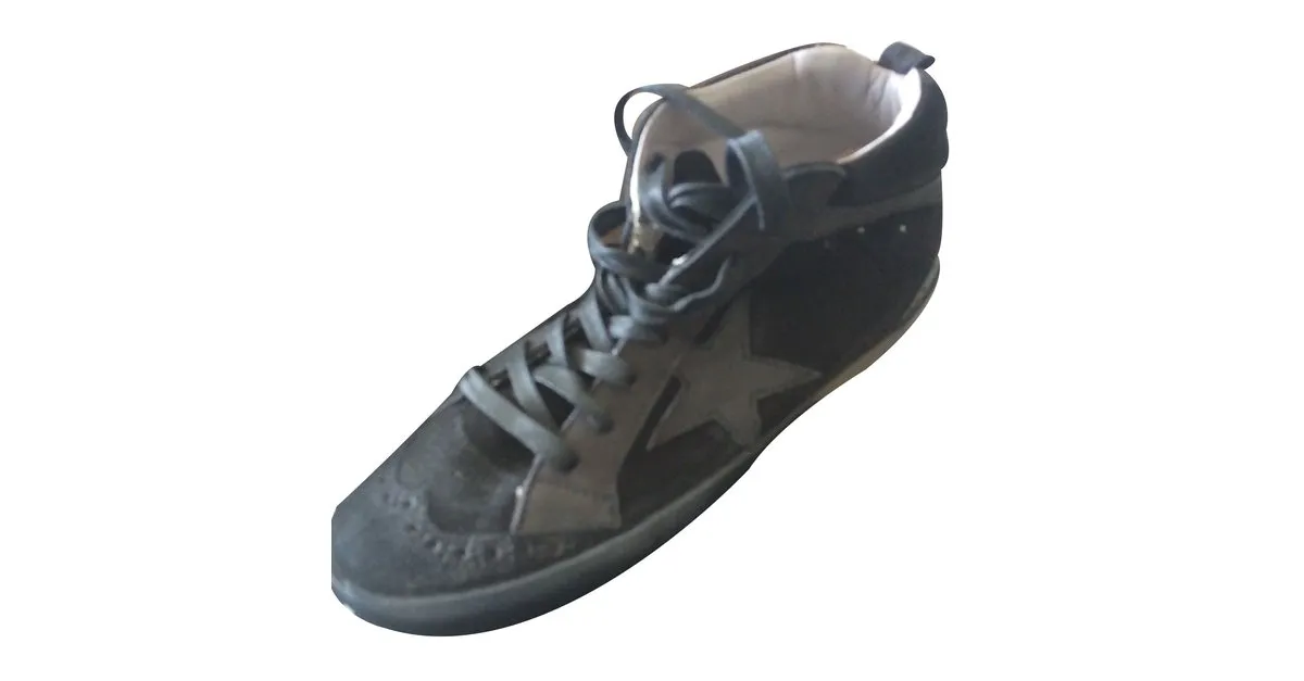Golden Goose Medio / estrella Negro 
