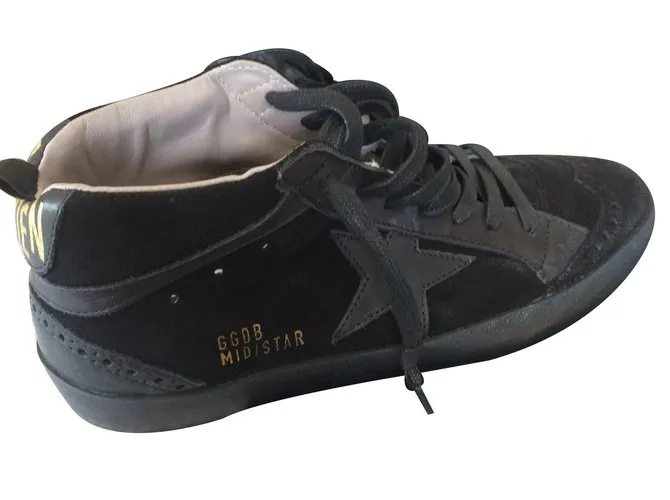 Golden Goose Medio / estrella Negro 