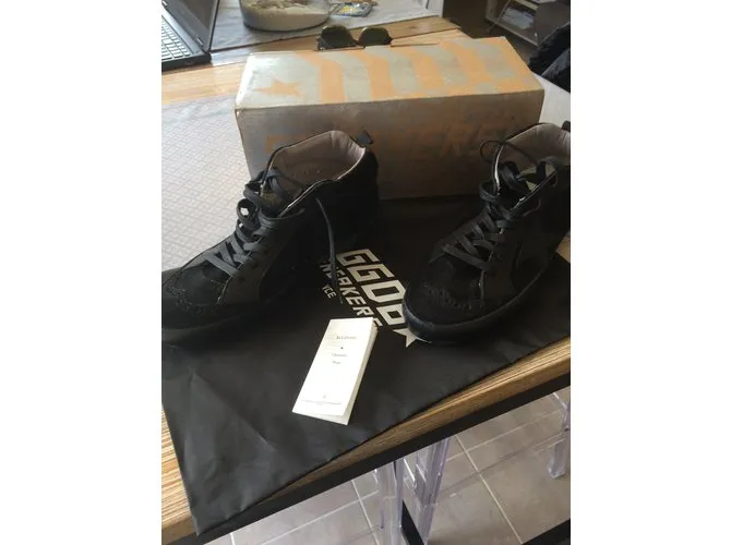 Golden Goose Medio / estrella Negro 