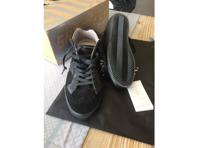 Golden Goose Medio / estrella Negro 