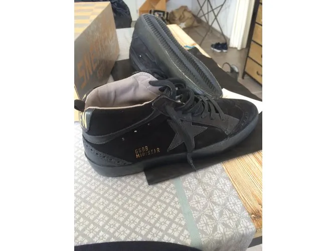 Golden Goose Medio / estrella Negro 