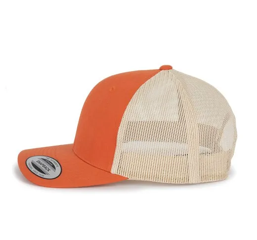 GORRA TRUCKER MODELO RETRO  6 PANELES