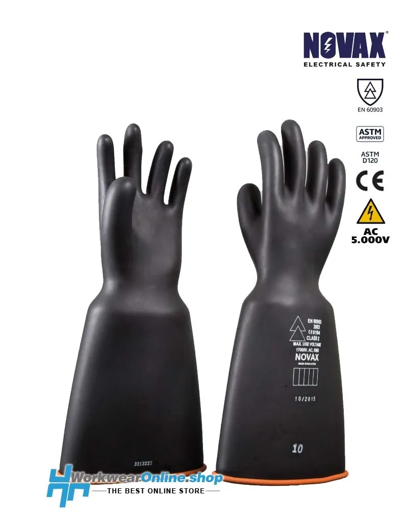 GUANTE AISLANTE DE GOMA NOVAX 0BK160S1360