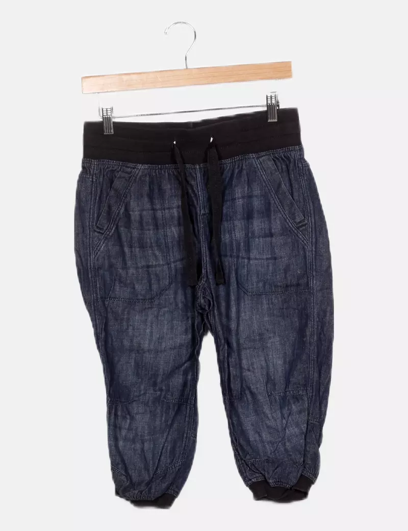 H&M Pantalón denim goma
