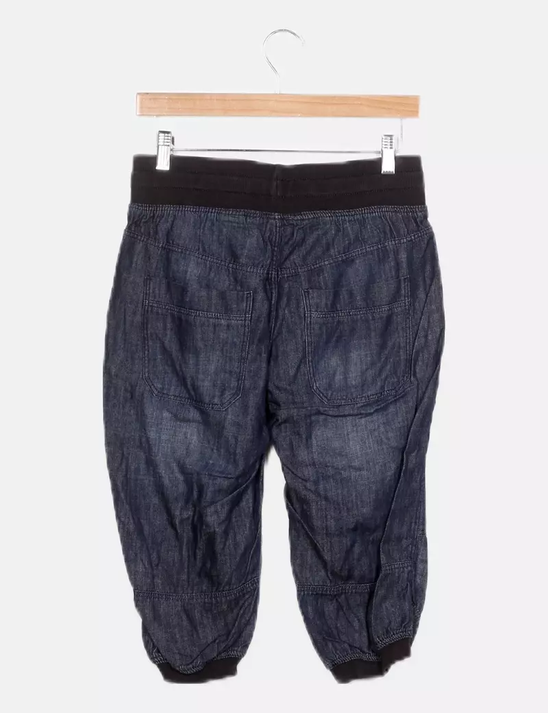 H&M Pantalón denim goma