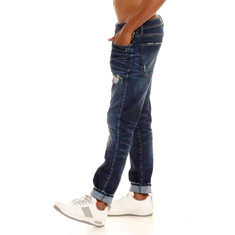 Jean Stretch Palmer Para Hombre Pilatos