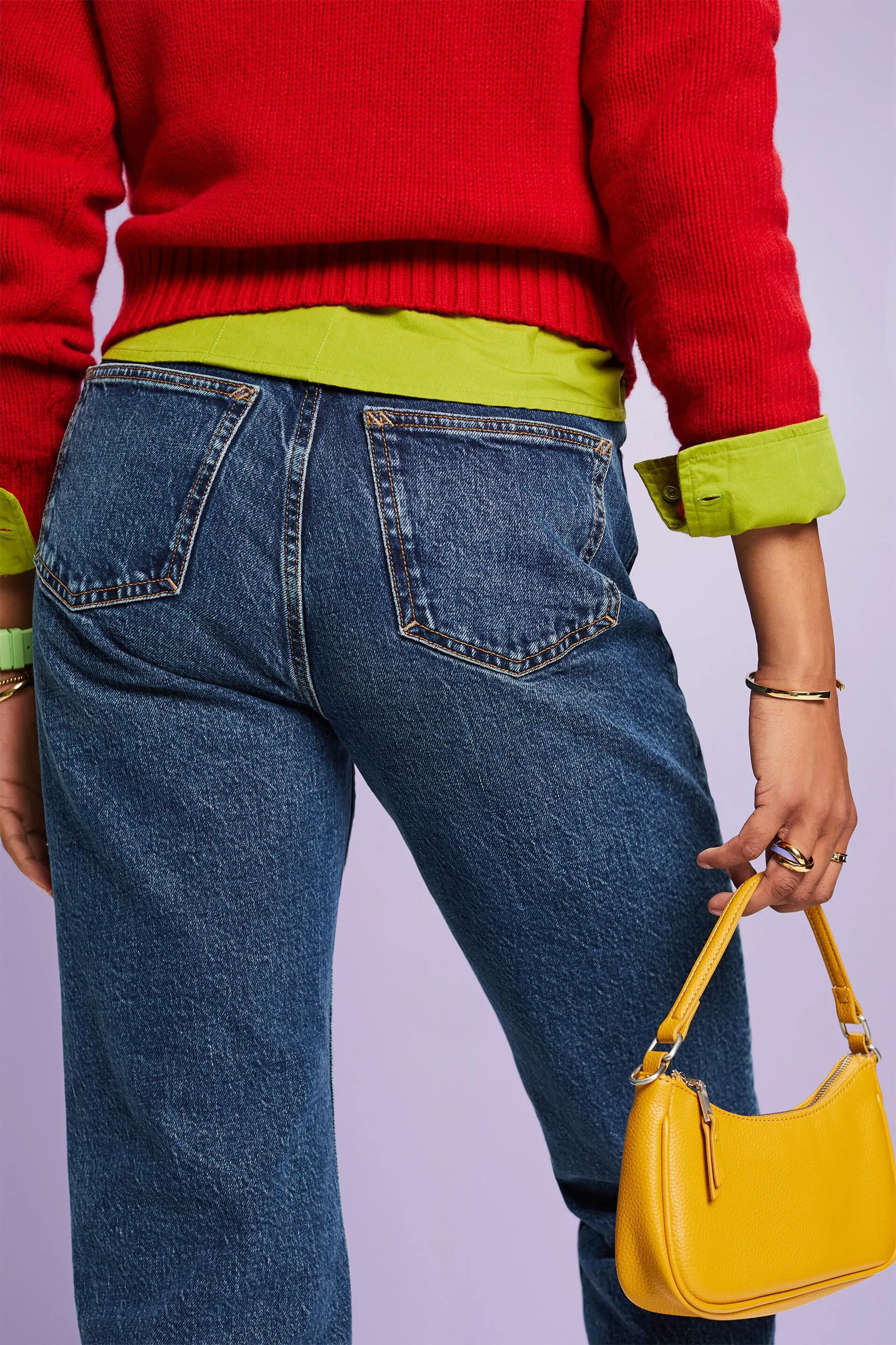 JEANS HIGHRISE STRAIGHT FIT DE ESTILO RETRO