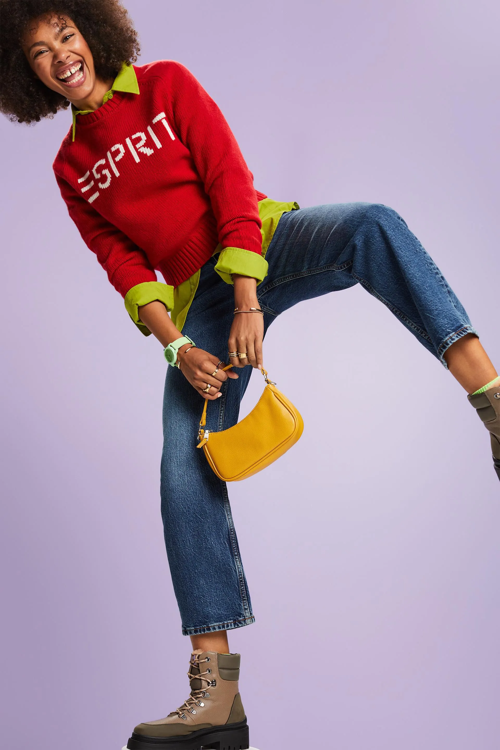 JEANS HIGHRISE STRAIGHT FIT DE ESTILO RETRO