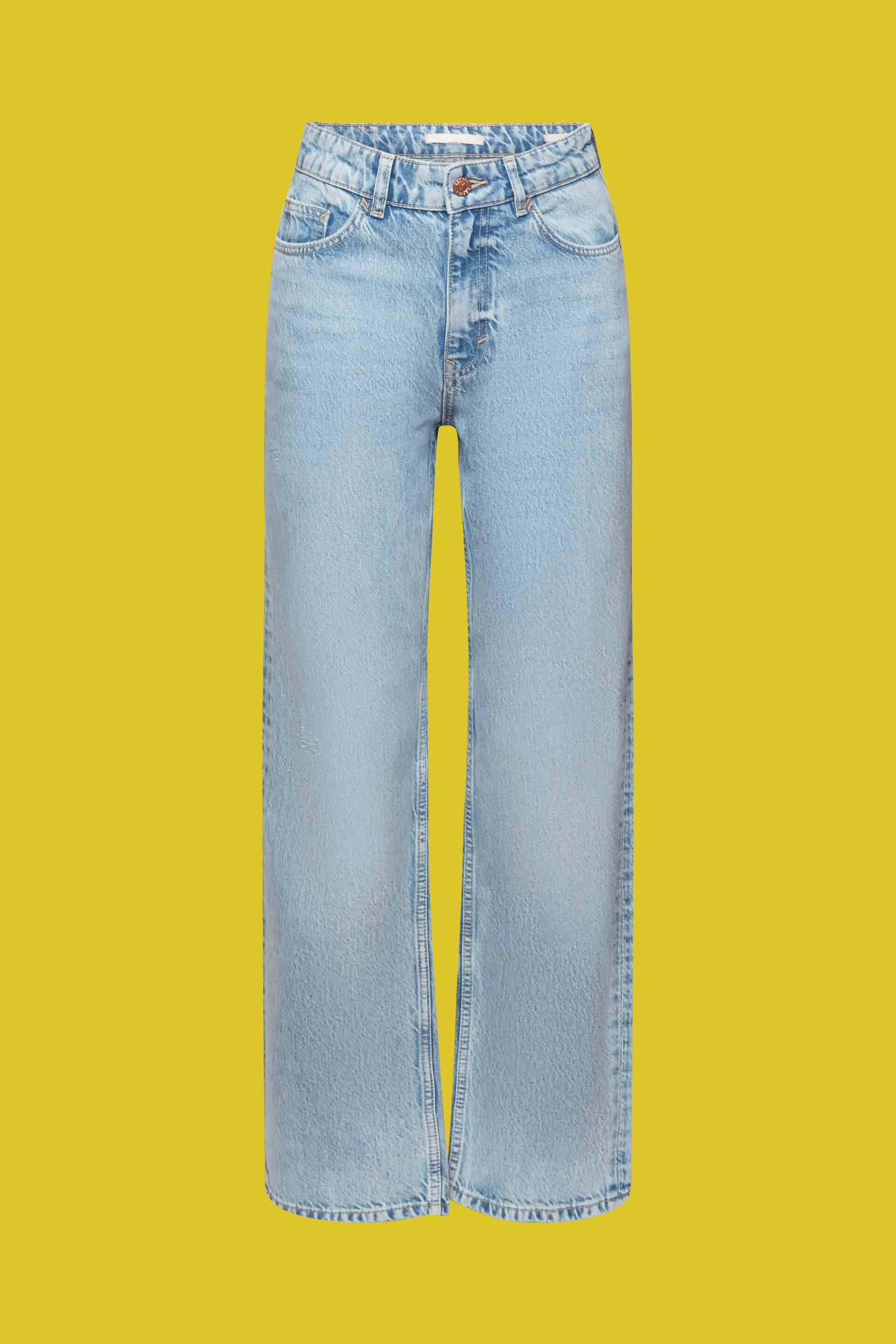 Jeans straight fit estilo años 80